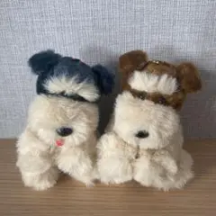 ★タグ付き♪レジャーランド限定！とってもかわいい【くったりシュナウザー】タール★ ☆タグ付き♪レジャーランド限定！とってもかわいい【くったり