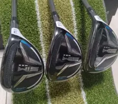 TaylorMade SIM MAX 3U 4U 5Uセット