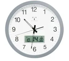⭐︎極美品⭐︎CITIZEN 掛時計 電波時計 逆回転 24時間表示 - メルカリ