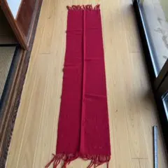 GIORGIO ARMANI マフラー レッド