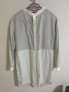 JOHNBULL ブラウス　美品　グレー　シャツのサムネイル