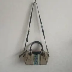 カ*ズ様 BASARA TYO エスニック風刺繍 ハンド　ショルダーバッグのサムネイル
