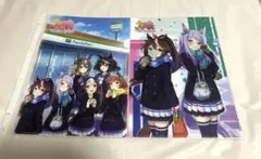 ウマ娘 プリティーダービー クリアファイル トウカイテイオー メジロマックイーン
