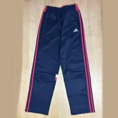 adidas 150cm ジャージ ネイビー/ピンク