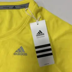 【新品未使用】アディダス　レディース　ランニング　トレーニング　Tシャツ　黄色のサムネイル