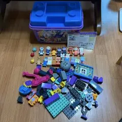 バンダイ　アンパンマン バイキンじょうもつくれる! だだんだんブロックバケツ