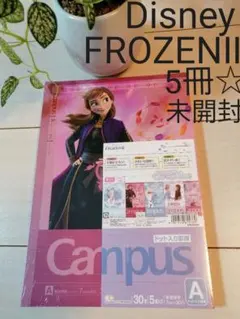 FROZENⅡ②　ノート5冊セット
