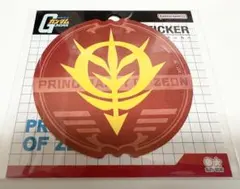 機動戦士ガンダム ジオン エンブレム 耐光ステッカー BANDAI NAMCO