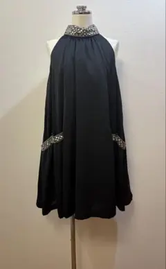 JUSTCavalliレイヤード風 ノースリーブ ダマスク柄 イエロー - メルカリ