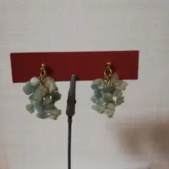 天然石ピアス　※最終値下げ