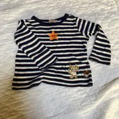 ミキハウス ストライプ Tシャツ 80