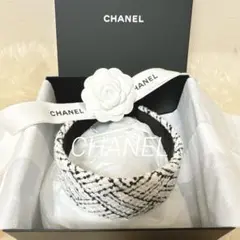 【箱あり美品】CHANEL/リボンカチューシャ/ヘアバンド/クラシック/レトロ CHANEL シャネル ステッチ リボン カチューシャ ヘッドバンド 黒
