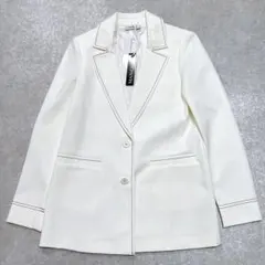 新品タグ✨マックスマーラ　MAX&Co. テーラードジャケット 白 S~M相当のサムネイル