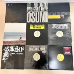 【ジャンク】日本語ラップ　43枚 レア物　レゲエ　HIP-HOP ヒップホップ