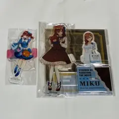 五等分の花嫁　中野三玖　アクリルスタンド　3点