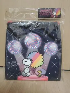 PEANUTS PARTY スヌーピー 巾着袋