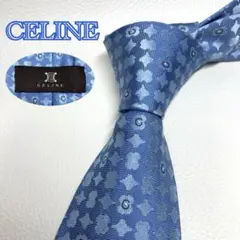 極美品✨ セリーヌ ネクタイ 光沢 小紋柄 イタリア製 シルク - メルカリ