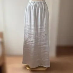 シルバー ロングスカートのサムネイル