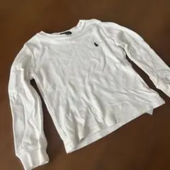 ラルフローレン　ロンT 3/3T ホワイト