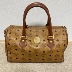 MCM ボストンバッグ ブラウン A8700