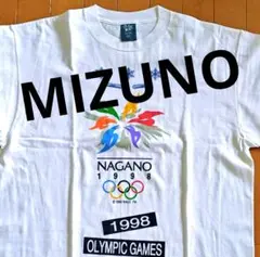未使用】長野オリンピック 1998 Tシャツ IBMピンズ付 MIZUNO - メルカリ