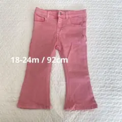ZARA ベビー　キッズ　デニム　92cm ピンク　パンツ