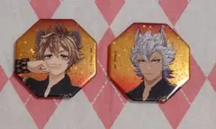 ツイステ　ホログラム缶バッジセット