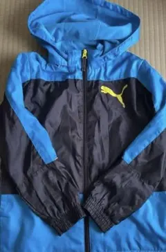 PUMA ジャケット 140cm 青/黒
