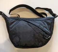 【美品】POTR モノグラム ショルダーバッグ ブラック 日本製 吉田カバン