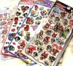 【正規品】パワーパフガールズ　プチドロップステッカーなどのセット