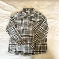 GLOBALWORK（グローバルワーク）チェックネルシャツ 120