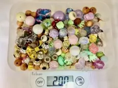 多様なビーズセット 200g