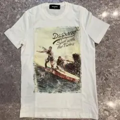 DSQUARED2 サーフィンTシャツ XS ホワイト