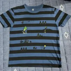 グラニフ すてきな三にんぐみ　コラボ　ボーダー　絵本Tシャツのサムネイル