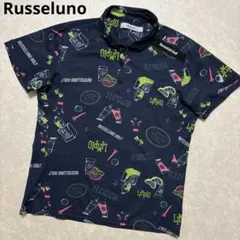 美品 ラッセルノ ポロシャツ フェイクサスペンダー ルチャマスク