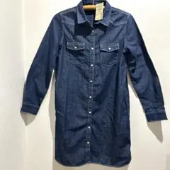 無印良品　デニムワンピース　Mサイズ タグ付き未使用