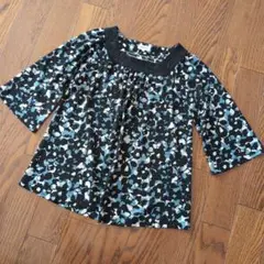 花柄チュニック