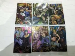 ジョジョの奇妙な冒険 ウエハース SPカード 空条承太郎　東方仗助　ジョルノ