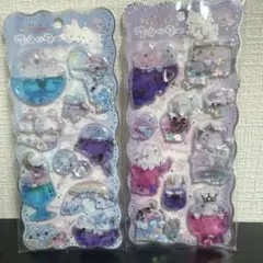 クーリア キラリンウォーターシール セット うさぎ くま ねこ