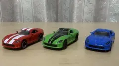 廃番 マジョレット ダッジ バイパー GTS/ACR 3台セット