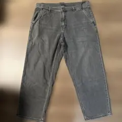 ユニクロ　ジーンズ　XL ダークグレー　スミクロ