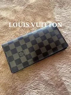 正規品 ルイヴィトン ポルトフォイユ ブラザ 長財布 ダミエ グラ