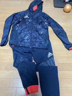 Ａ*0様 adidas ピステ・ウィンドブレーカー ネイビー/オレンジ