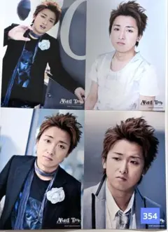 【4枚セット】嵐　大野智　公式写真(354)　フォトセット　Time