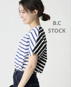 ベイクルーズ　ボーダートップス　B.C STOCKのサムネイル