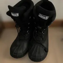 Coleman ブラック スノーブーツ25㎝〜25.5㎝
