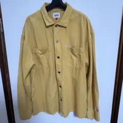 TOMMY JEANS 長袖シャツ　マスタード
