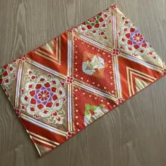 正絹　帯リメイク　テーブル用品　 ランチョンマット 壁掛け　お土産
