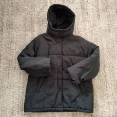 NICE CLAUP　アウター　中綿　ブルゾン　ジャケット　黒