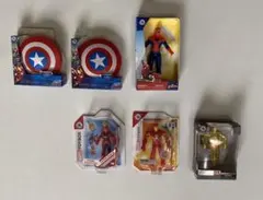 ミニブランズ ディズニー スパイダーマン キャプテン アメリカ マーベル